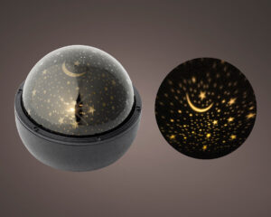 Valgusprojektor Tähistaevas patareidega