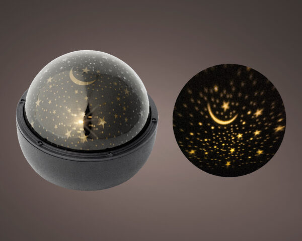 Valgusprojektor Tähistaevas patareidega