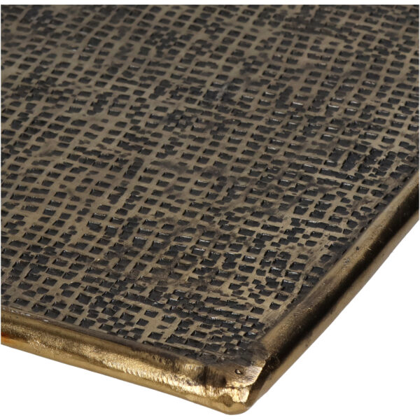 Alus Xet nelinurgad 25x25cm kuldne