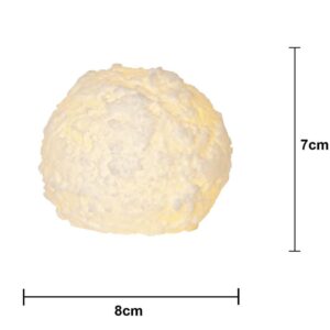 LED valguskera Lumepall patareidega  Ø8cm, 2tk