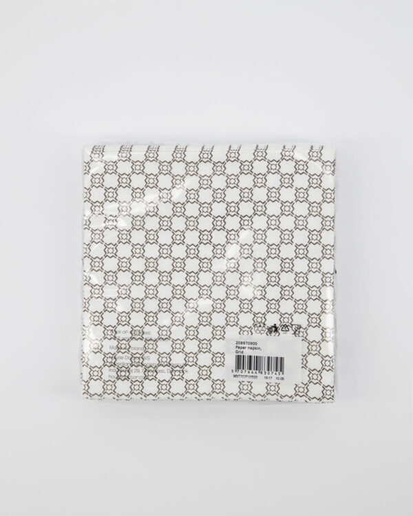 Salvrätik Grid 16,5x16,5cm 40tk pruun