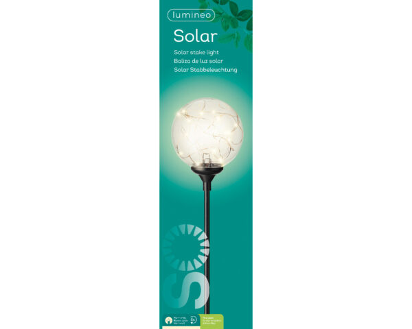 Solarvalgusti maasse torgatav d10cm  h72cm 20LED