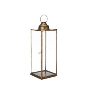 Latern Gita 17x46cm kuldne