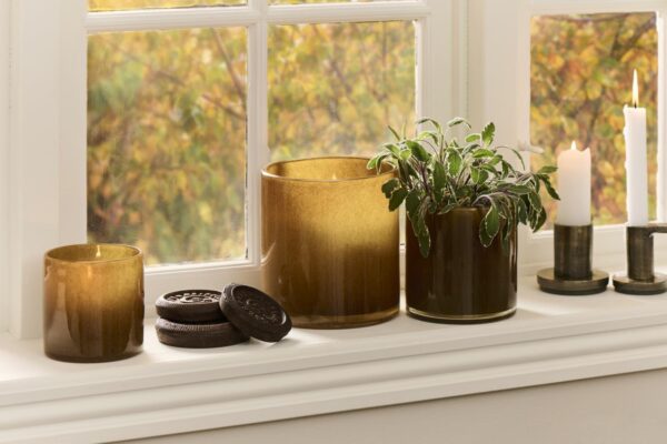 Lillepott Ib Laursen Venecia Ø12 H12cm, kuldne