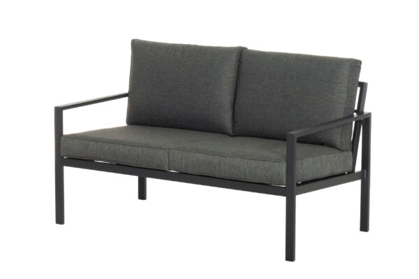 Aiamööbli komplekt Piazza must/tumehall