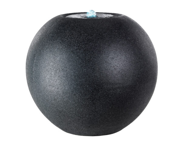 Purskkaev d40cm h36cm LED must