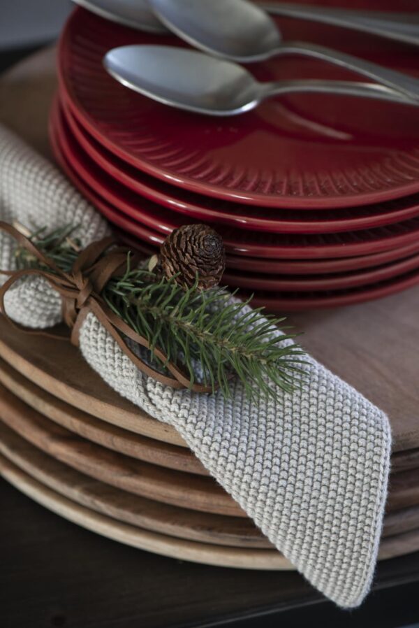 Taldrik Mynte Strawberry Ø19,5x h2cm