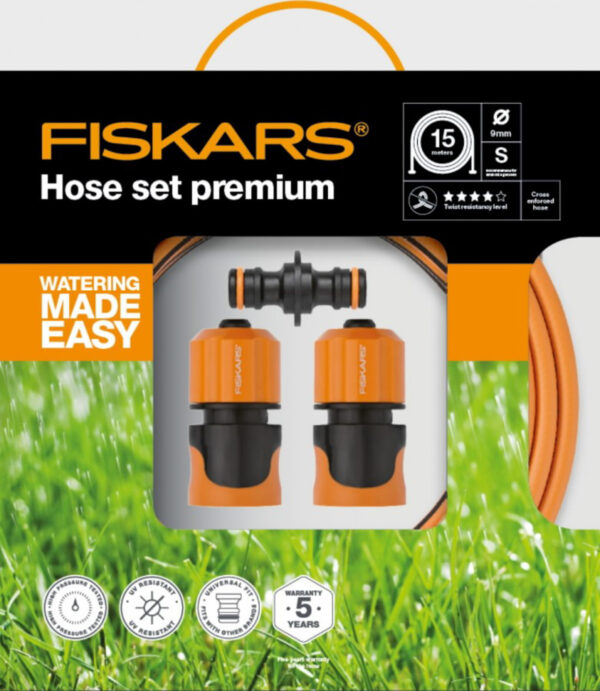 Kastmisvooliku komplekt Q4, 9mm (3/8”), 15m, Fiskars