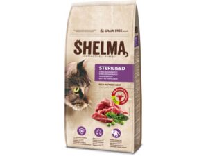 Kassitoit Shelma dry cat sterile fresh beef 8kg