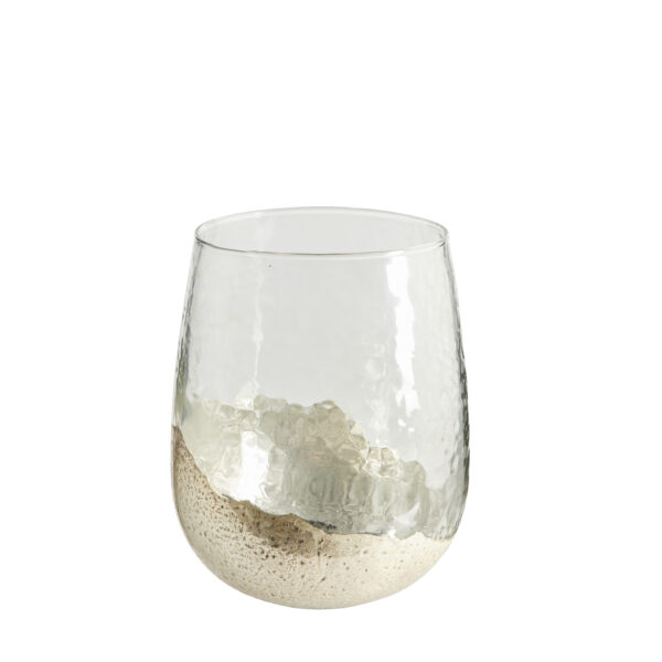 Vaas Castille 9x9x10,5cm hõbedane