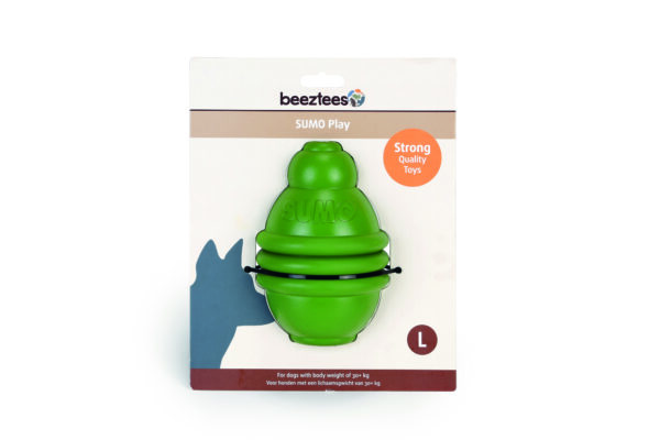 Beeztees koeramänguasi 10x10x15 l roheline sumo