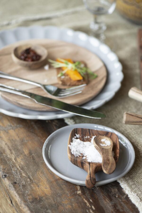 Taldrik Mynte French Grey 28cm