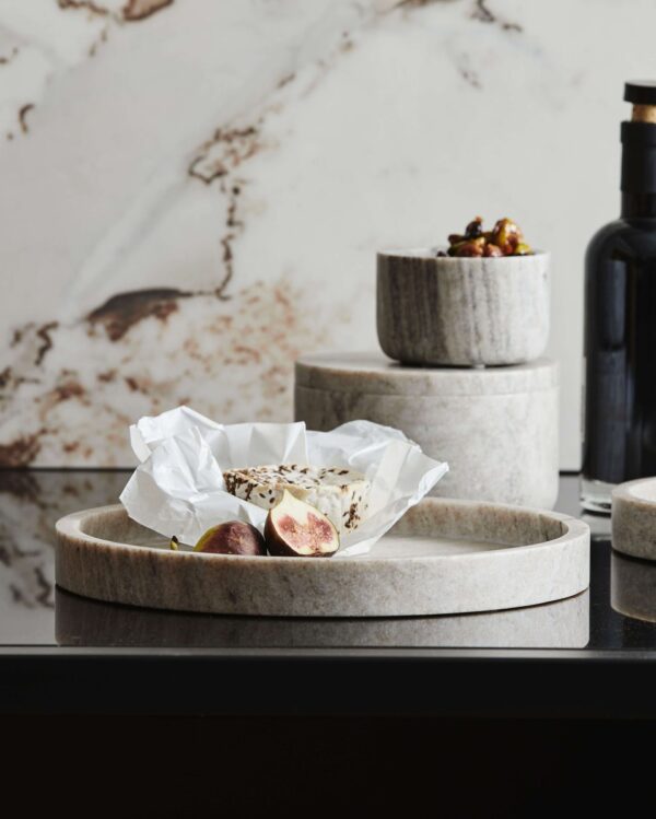 Alus Vinga d20x h3cm pruun marmor