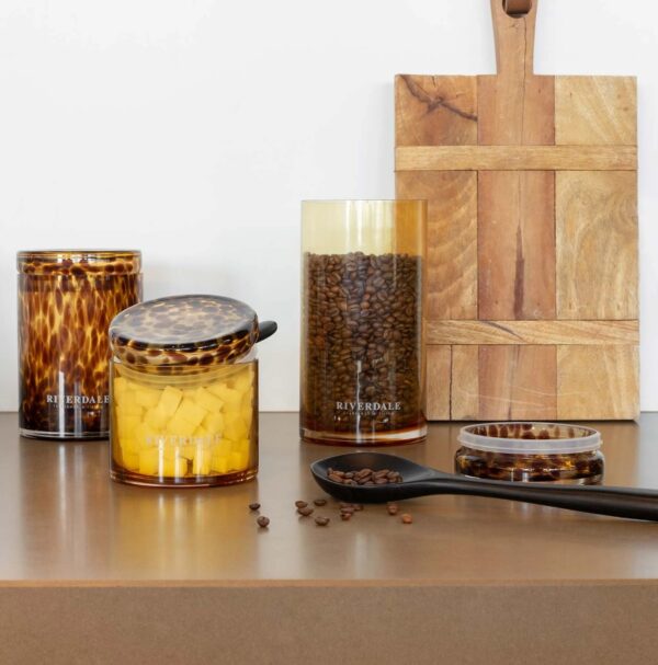 Klaaspurk Lana 12cm pruun