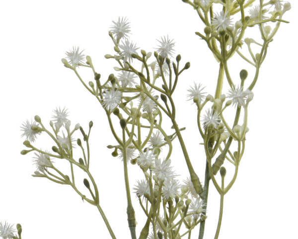 Kunstlill valgete õitega 21x 72cm valge