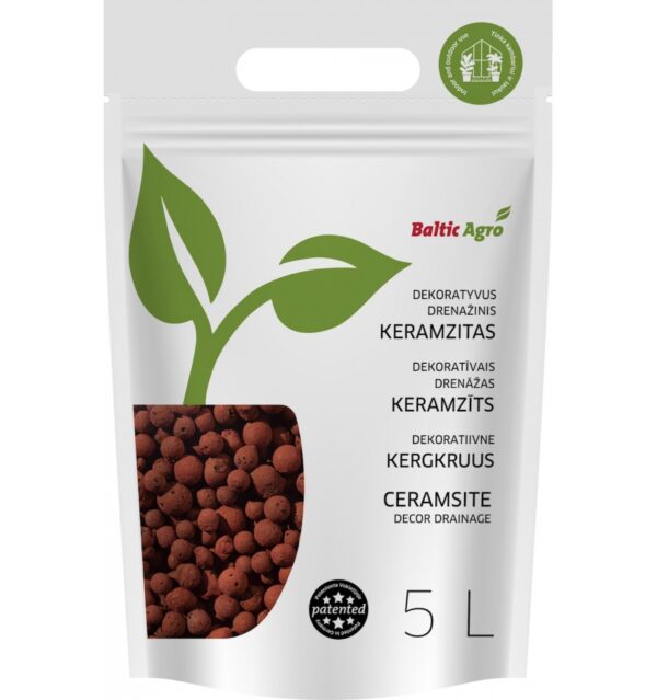 Dekoratiivne kergkruus punane 5L