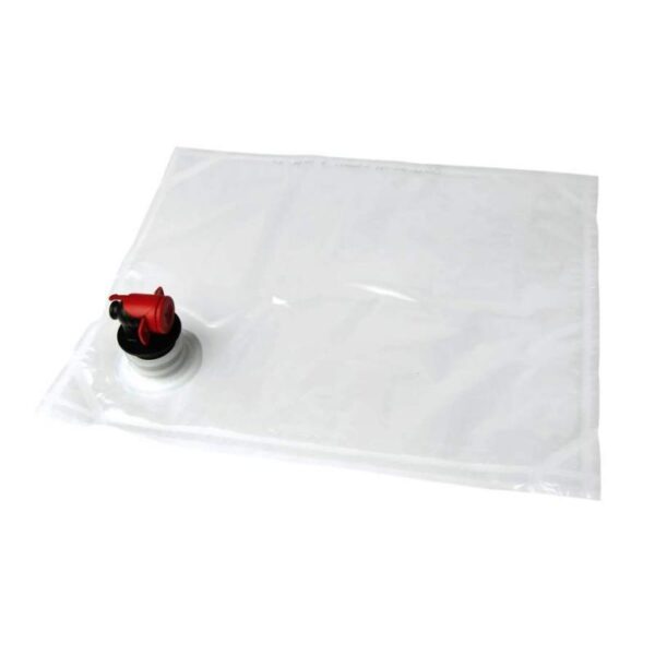 Säilituskott 3l läbipaistev, ventiil nurgas