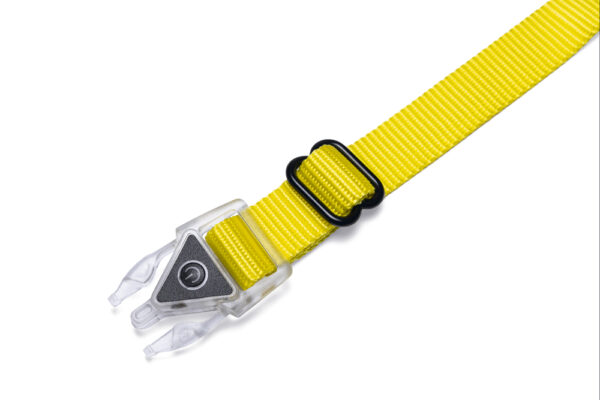 Kaelarihm Beeztees koerale Parinca 35-40x2cm kollane tulega