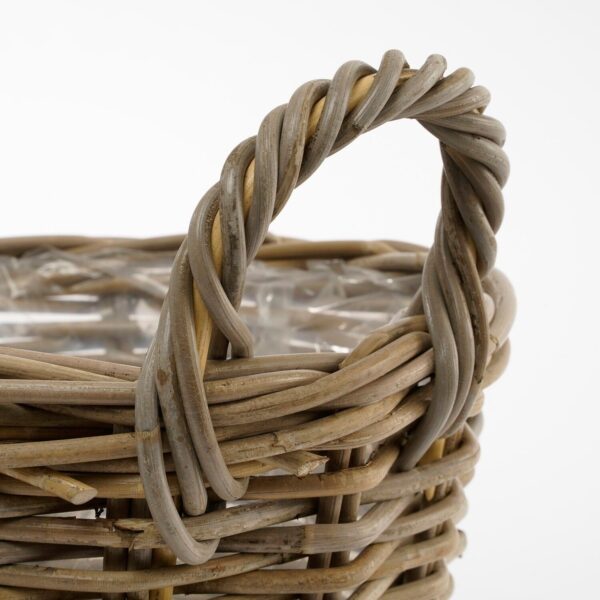 Korv Marcia h23x d30cm kile sisuga, hall