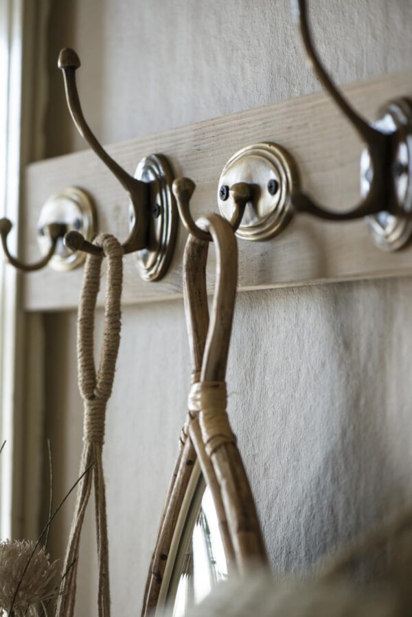 Nagi Double messing 5x11cm