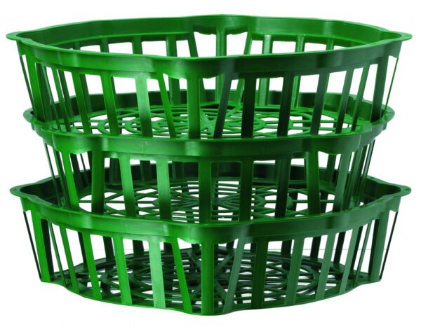 Lillesibulate istutuskorv (20x6) ovaalne