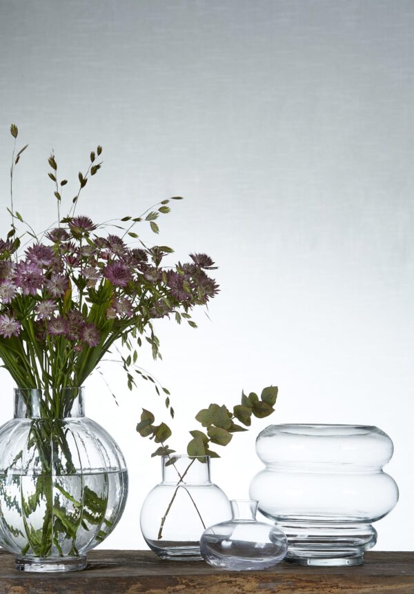 Lillevaas L 32x35cm läbipaistev