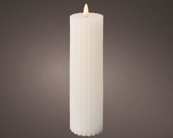 Küünal LED d5,5x h22,5cm soe valge, pat.