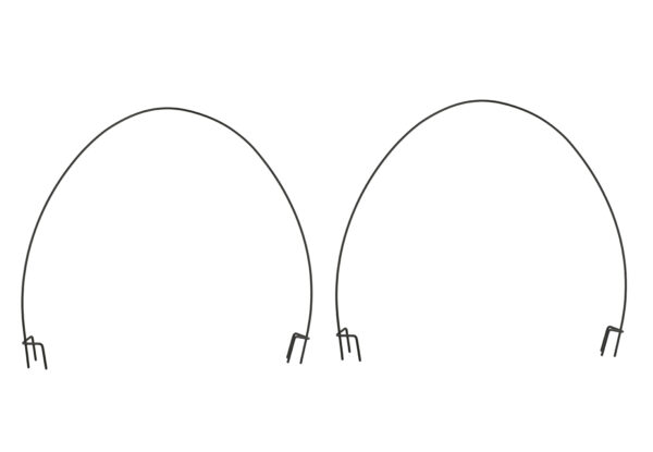 Tunnelikaared 120 x 80 cm 2tk