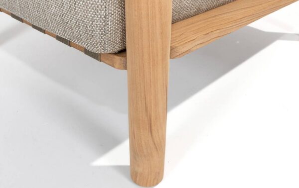 Lamamistool Lucas 94x175x h82cm tiigipuu