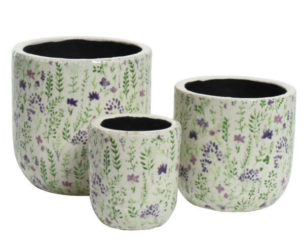 Lillepott lilled d11x h11cm