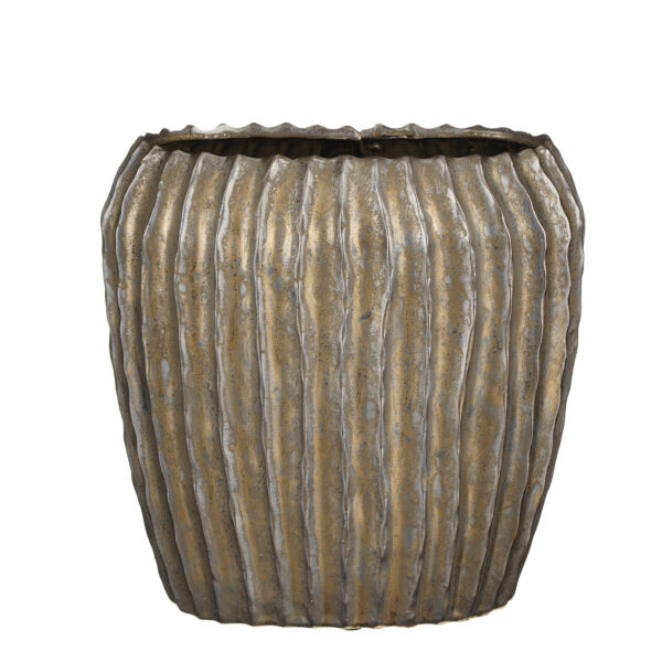 Lillepott Noma ovaalne Ø27x h26cm pruun