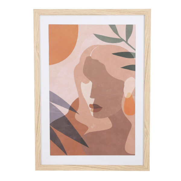 Seinapilt naine  l50xw70xh2cm