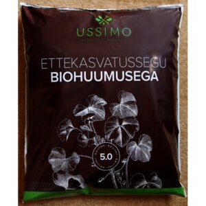 Ussimo ettekasvatussegu biohuumusega 5L