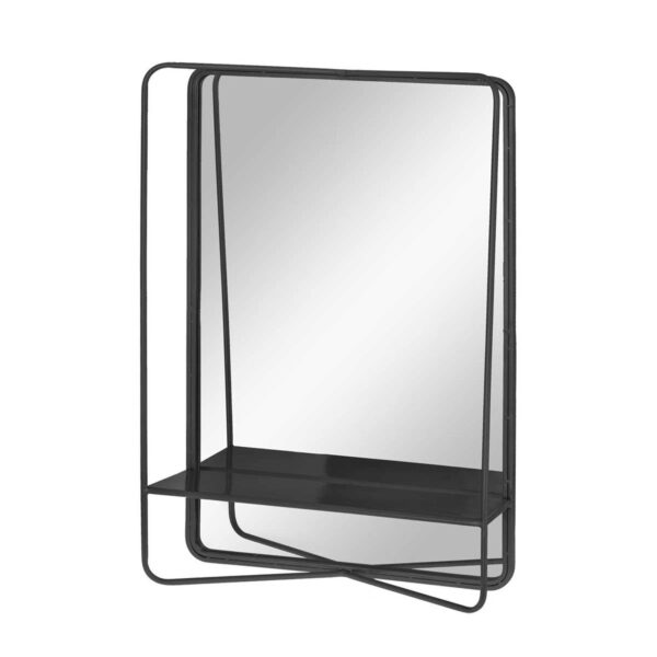 Peegel Elwin must 46x71cm