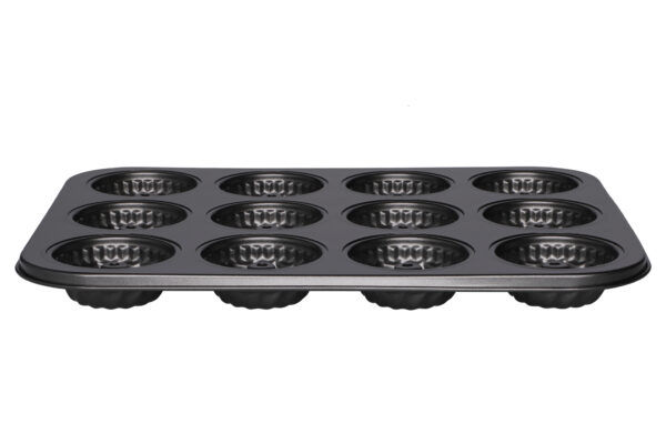 MAKU mini bundt vormid 12-le 35,5x 27x 3cm must
