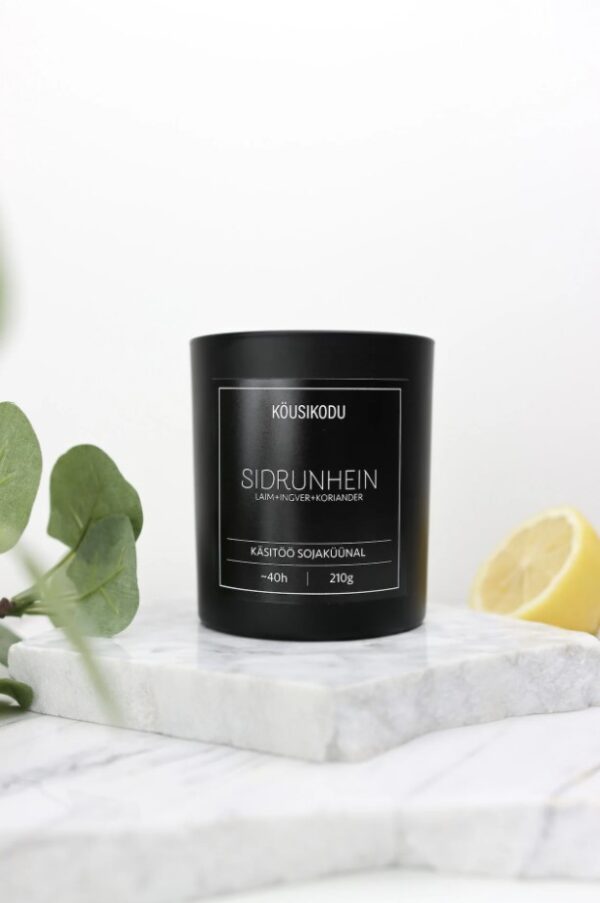 Lõhnaküünal Sidrunhein 210g