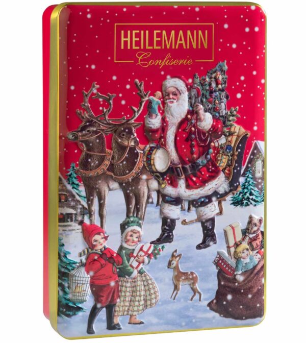 Jõulupralineed metallkarbis 125g