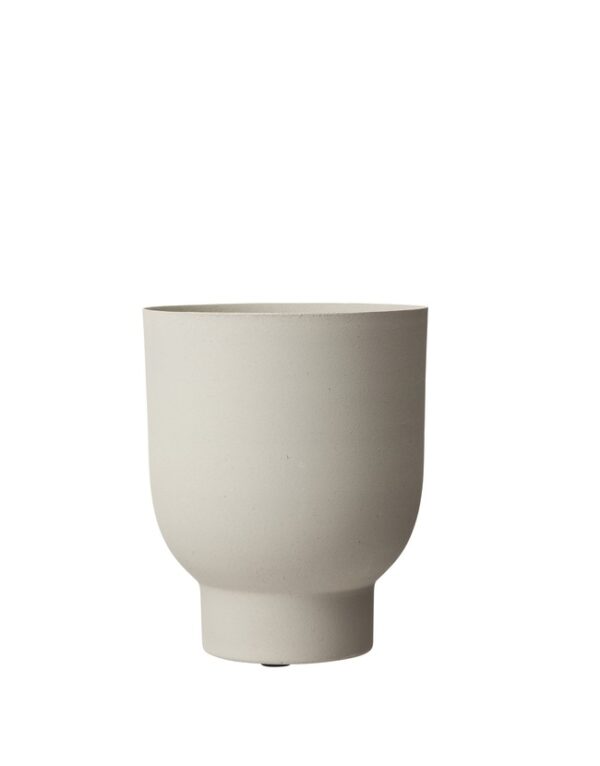 Lillepott Anga Ø15x h18cm kreem