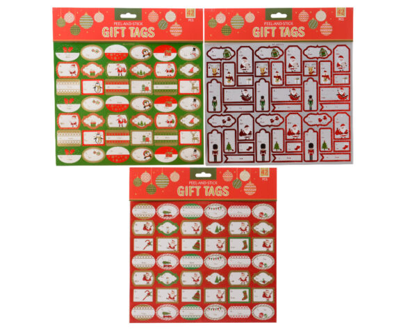 Jõulukleebis 42tk/pk jõulud, erinevad