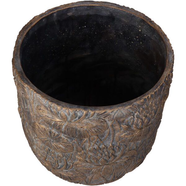 Lillepott Vesiroos 25x25x25cm kuldne