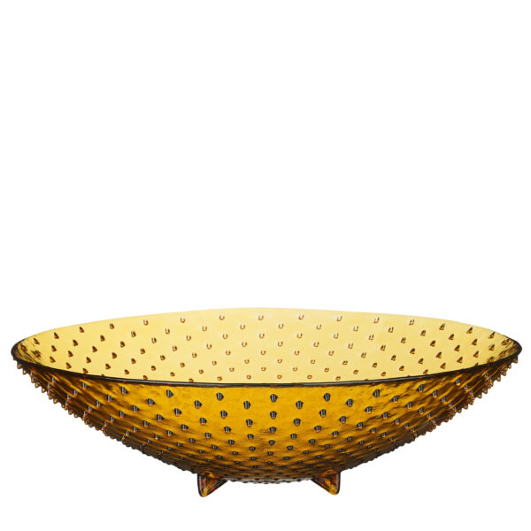 Kauss Arosa h11x d40cm kollane klaasist