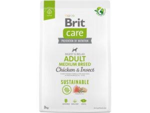 Brit Care koeratoit SS Adult Medium Breed Chicken&Insect 3kg