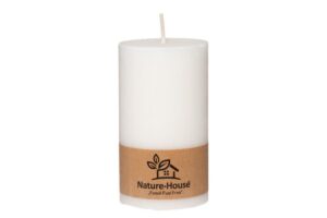 Küünal 6,8x12cm valge 64h