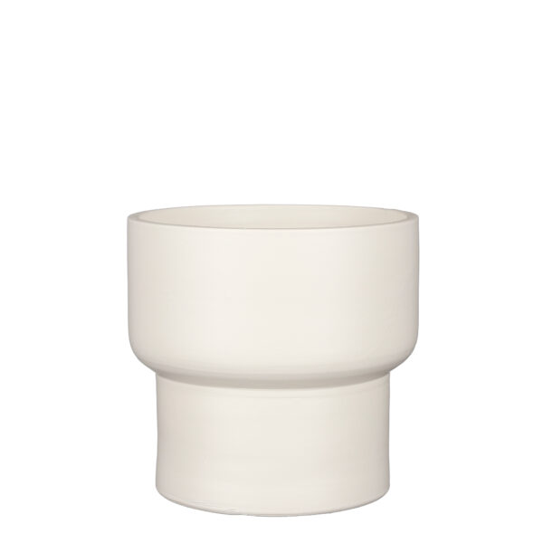 Lillepott Riva Ø22x h20cm valge