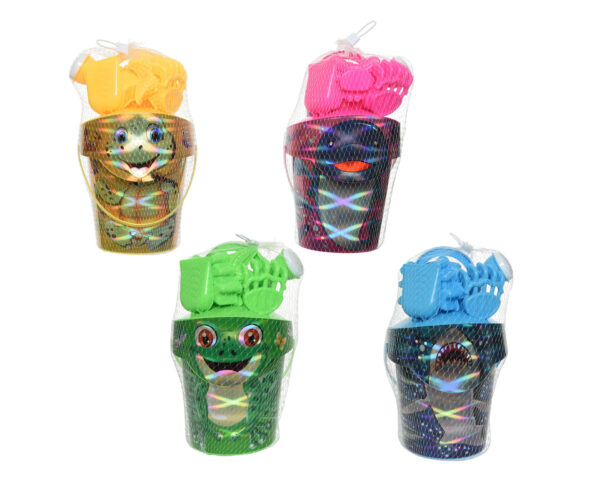 Liivakasti mänguasjad ämbris