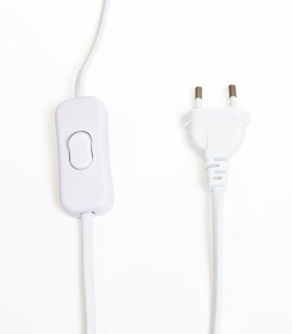 Laualamp d30x h59cm valge