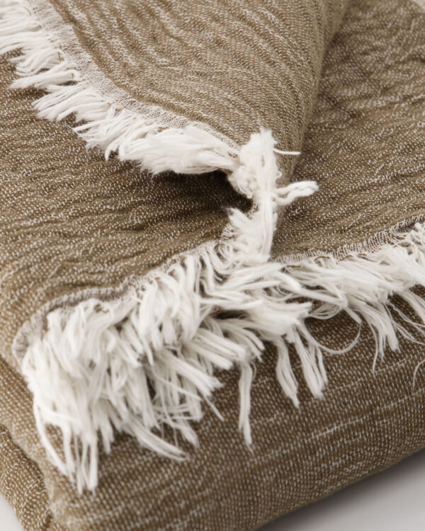 Pleed Alice oliivitoon 140x200cm