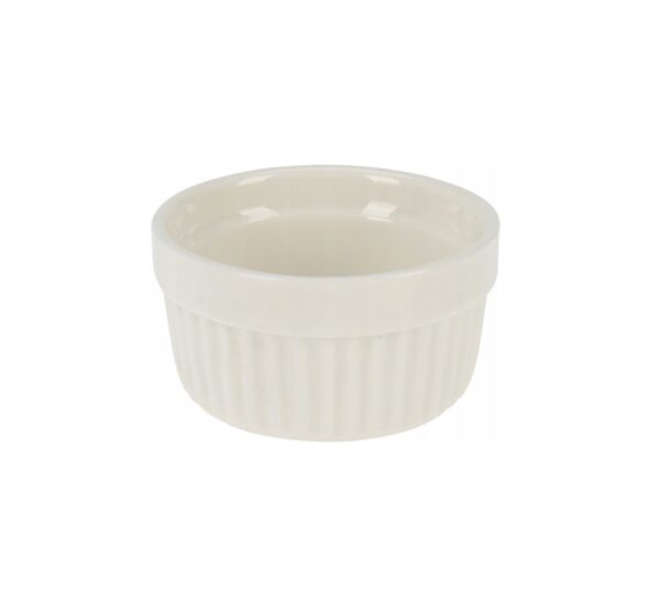 Ahjuvorm portselanist d7x h4cm valge 5tk/pk