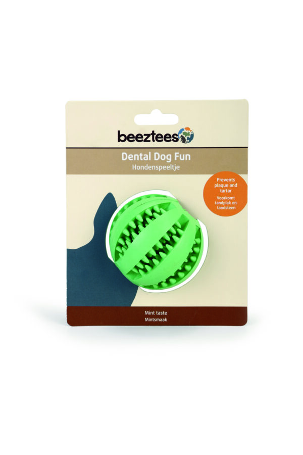 Beeztees kummipall hammastele mündi maitseline