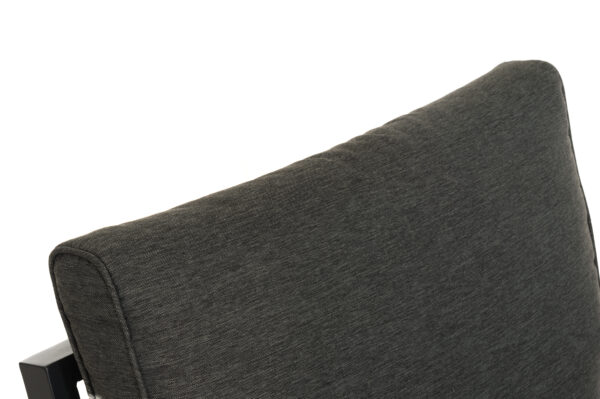 Aiamööbli komplekt Piazza must/tumehall